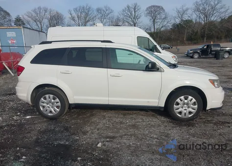 2017 Dodge Journey Se из США, поврежденный, VIN 3C4PDCAB4HT705211